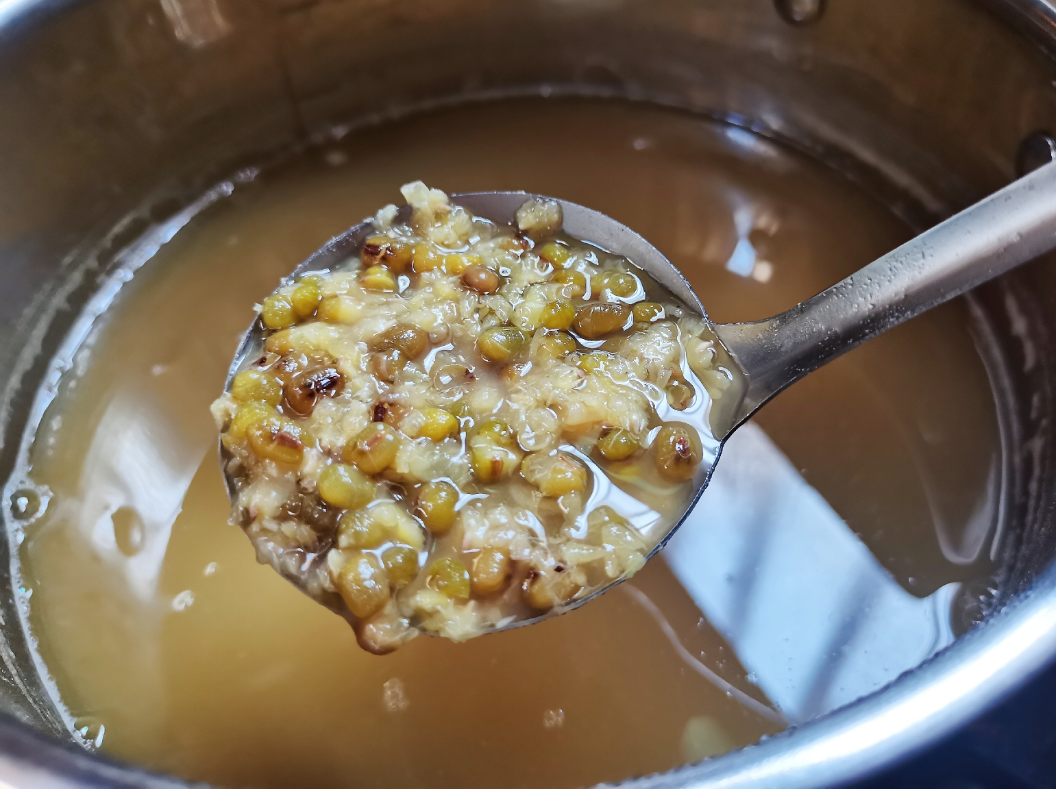 消暑解渴🍵绿豆汤（软糯流沙）的做法 步骤12
