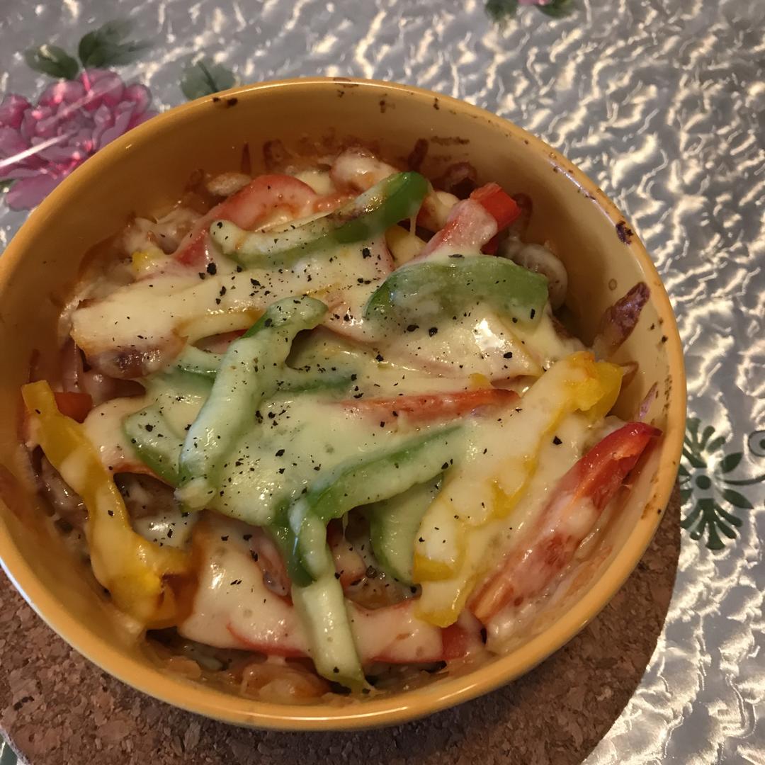 番茄鸡肉浓情焗饭【两人份】