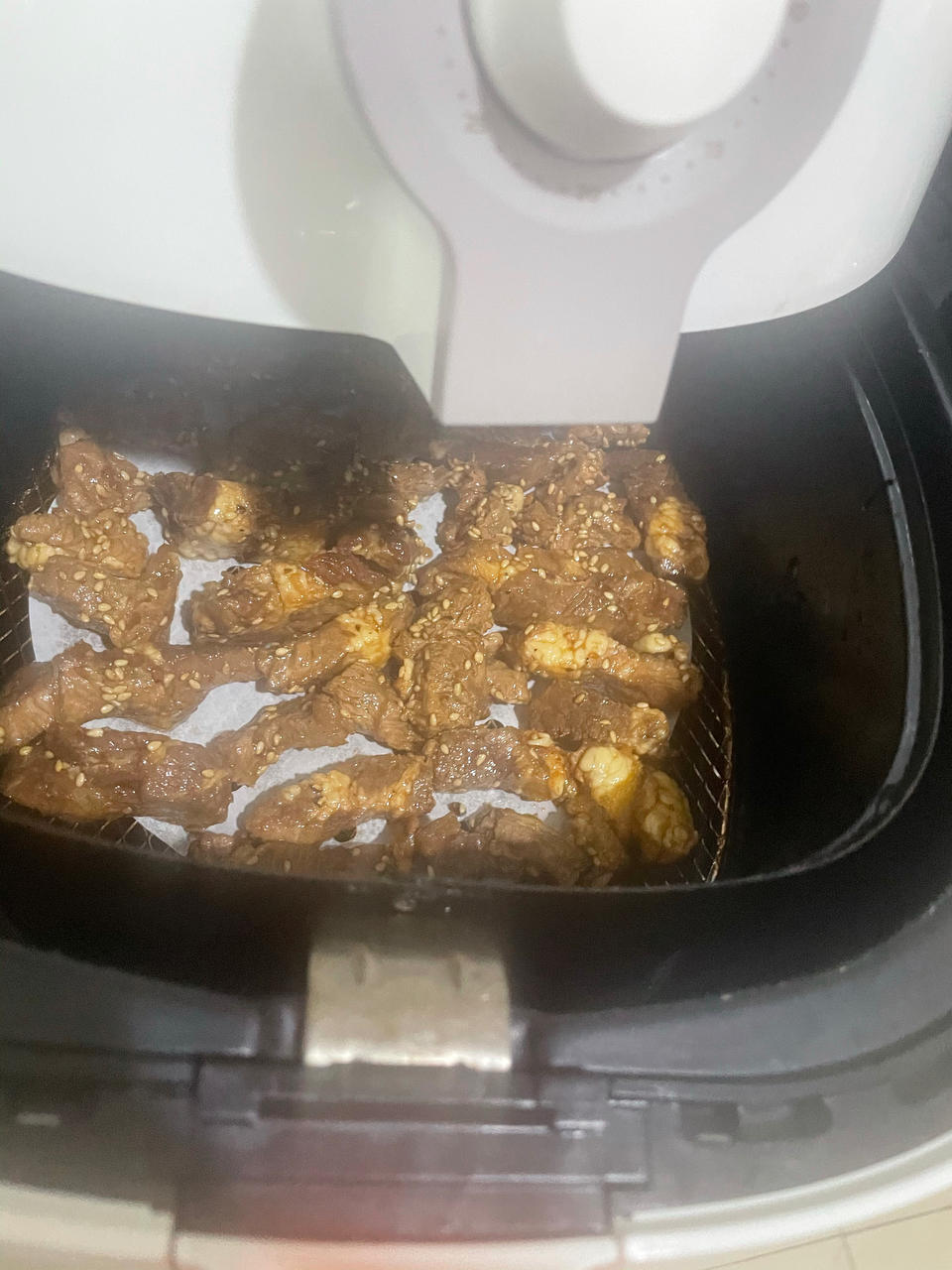 空气炸锅烤牛肉干