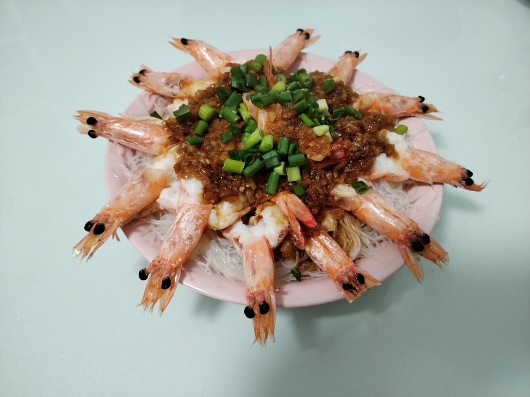 蒜蓉粉丝蒸虾