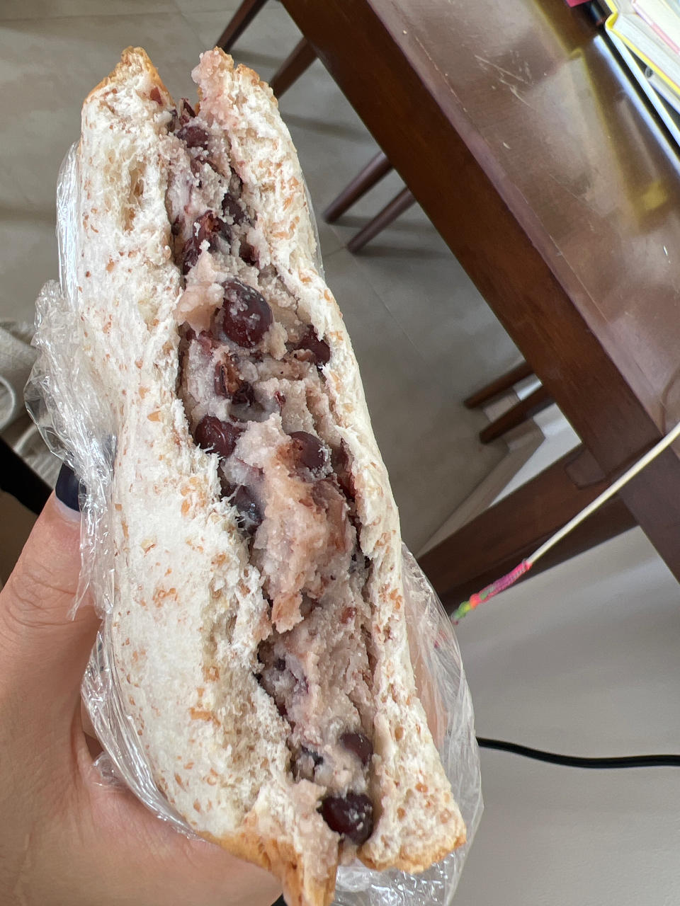 全麦红豆芋泥三明治｜ #Healthybreakfast#