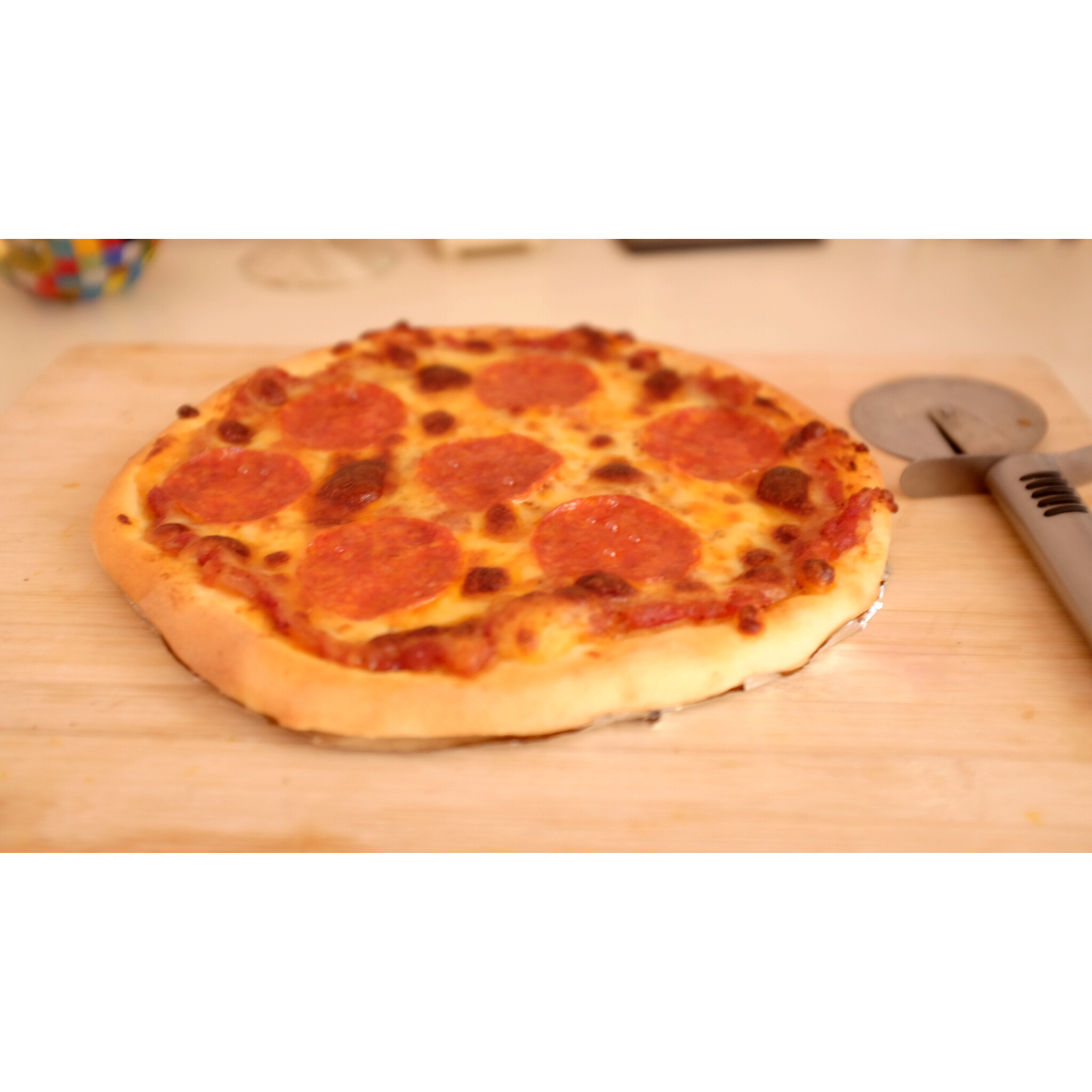 萨拉米薄底披萨 Salami Pizza