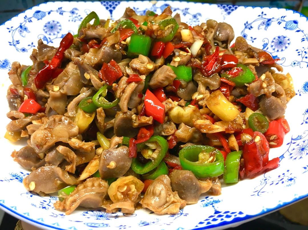 圈圈-阳阳做的湘菜10《酸辣鸡杂》