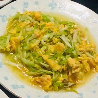 蒜苗炒鸡蛋