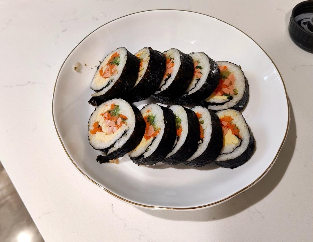 家庭版简易寿司(紫菜包饭)