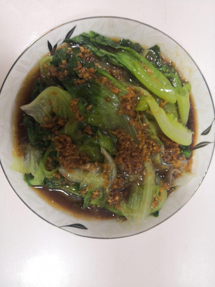 超级好吃低脂低热量的～蚝油生菜