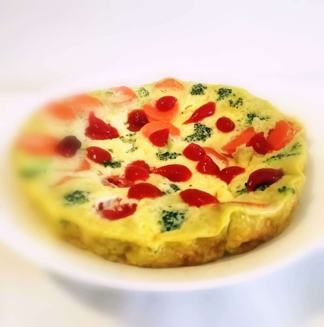 电饭锅法式蔬菜蛋饼的做法