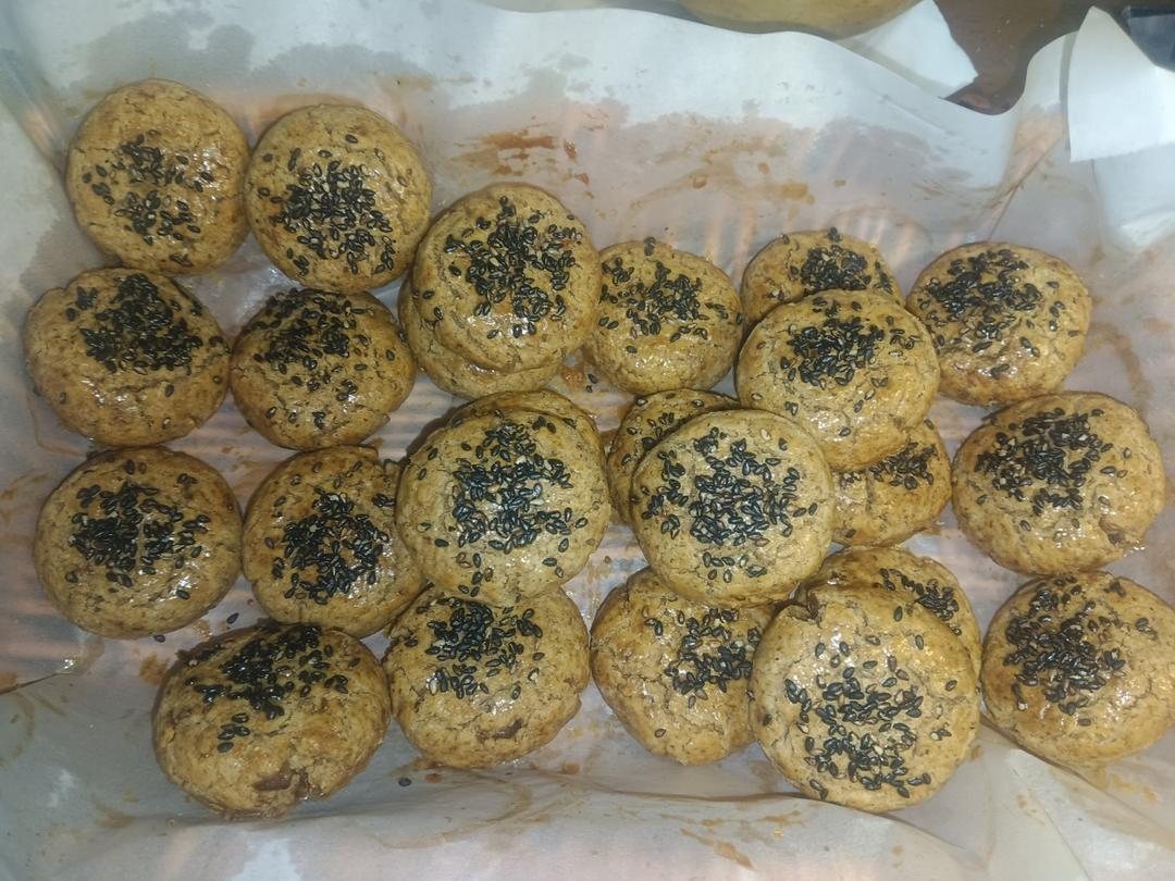 香葱椒盐花生酥饼