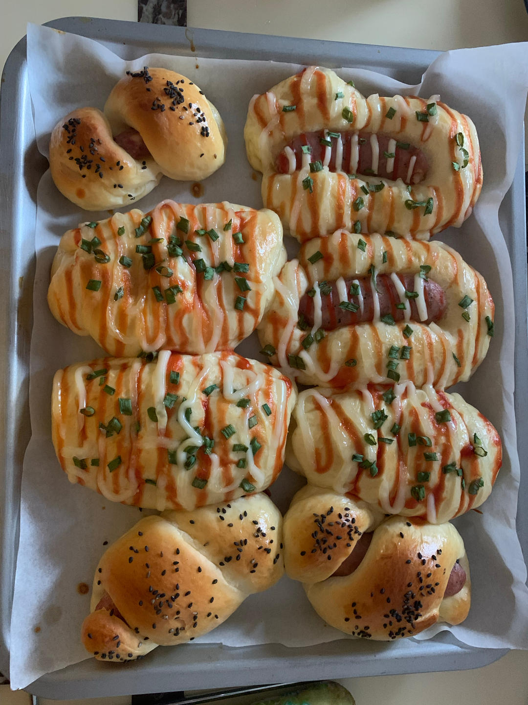 热狗卷/香肠面包卷