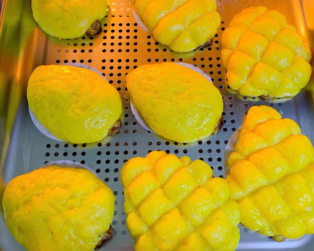 南瓜味的芒果包🥭的做法