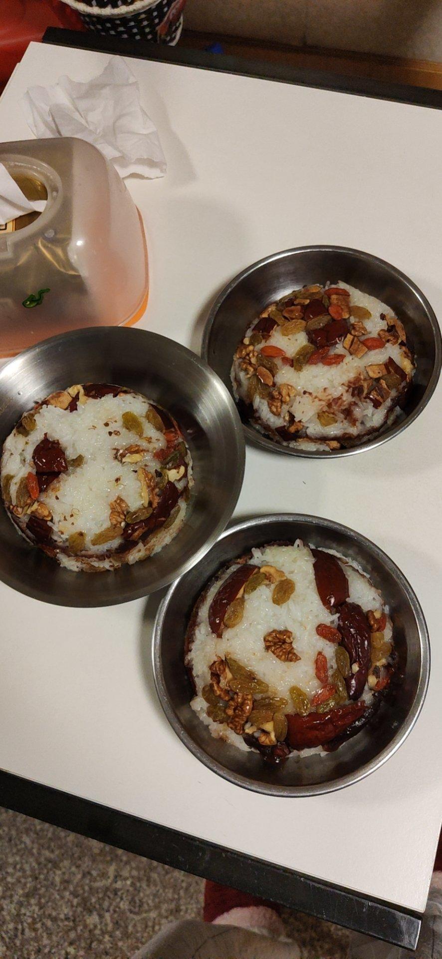 桂花豆沙八宝饭