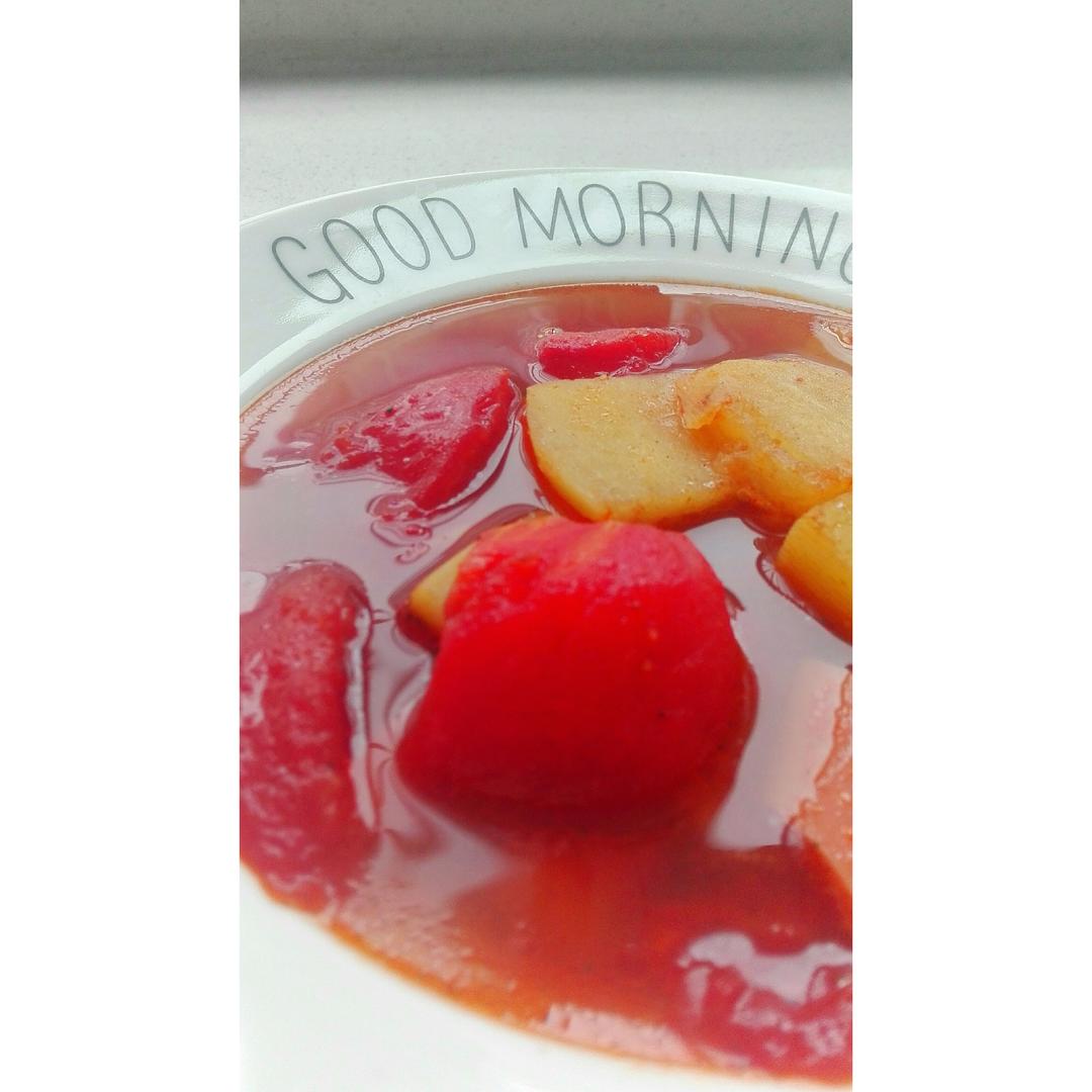 超级浓超好喝的番茄土豆汤