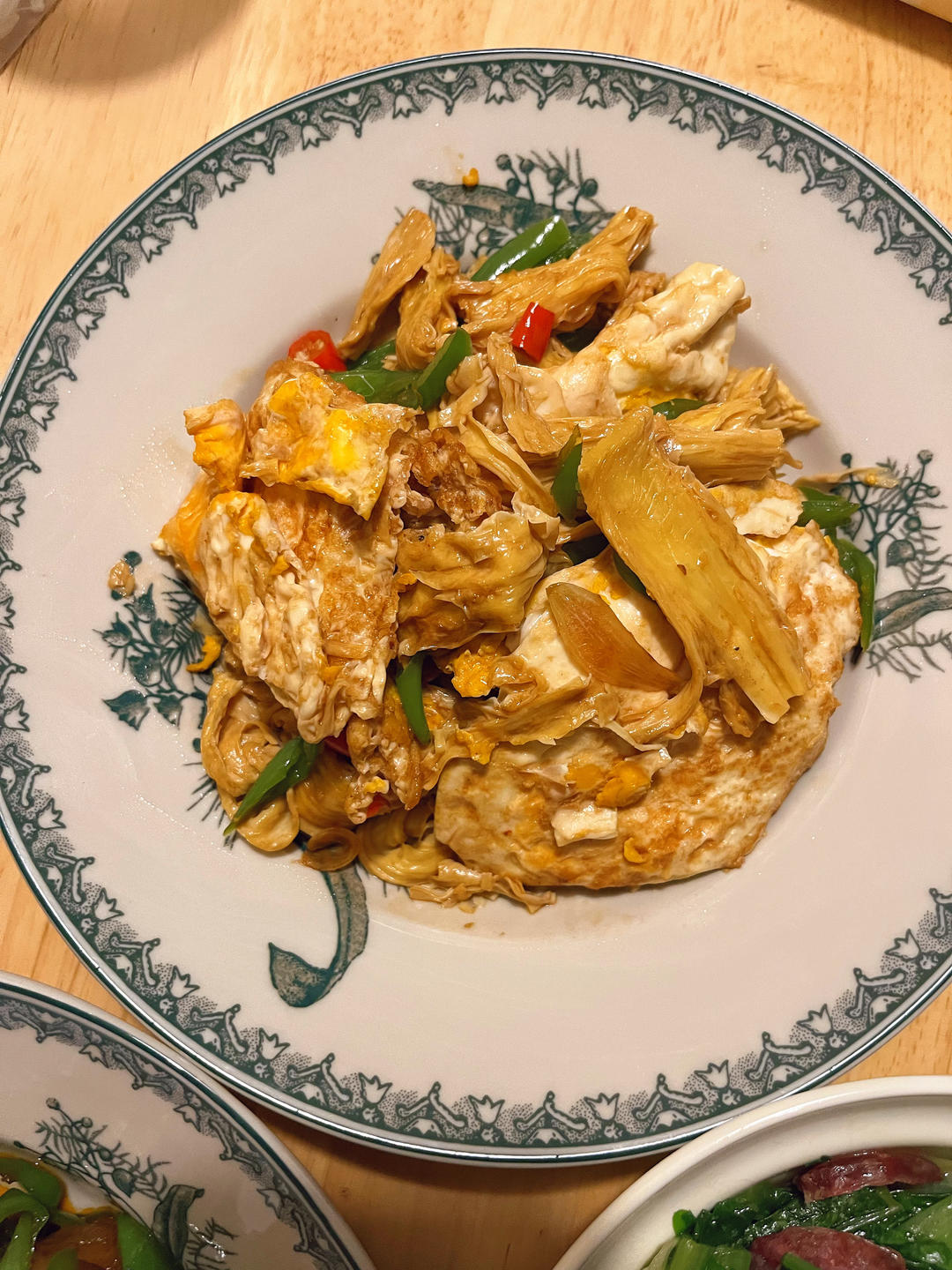 我的下饭神菜——腐竹炒蛋