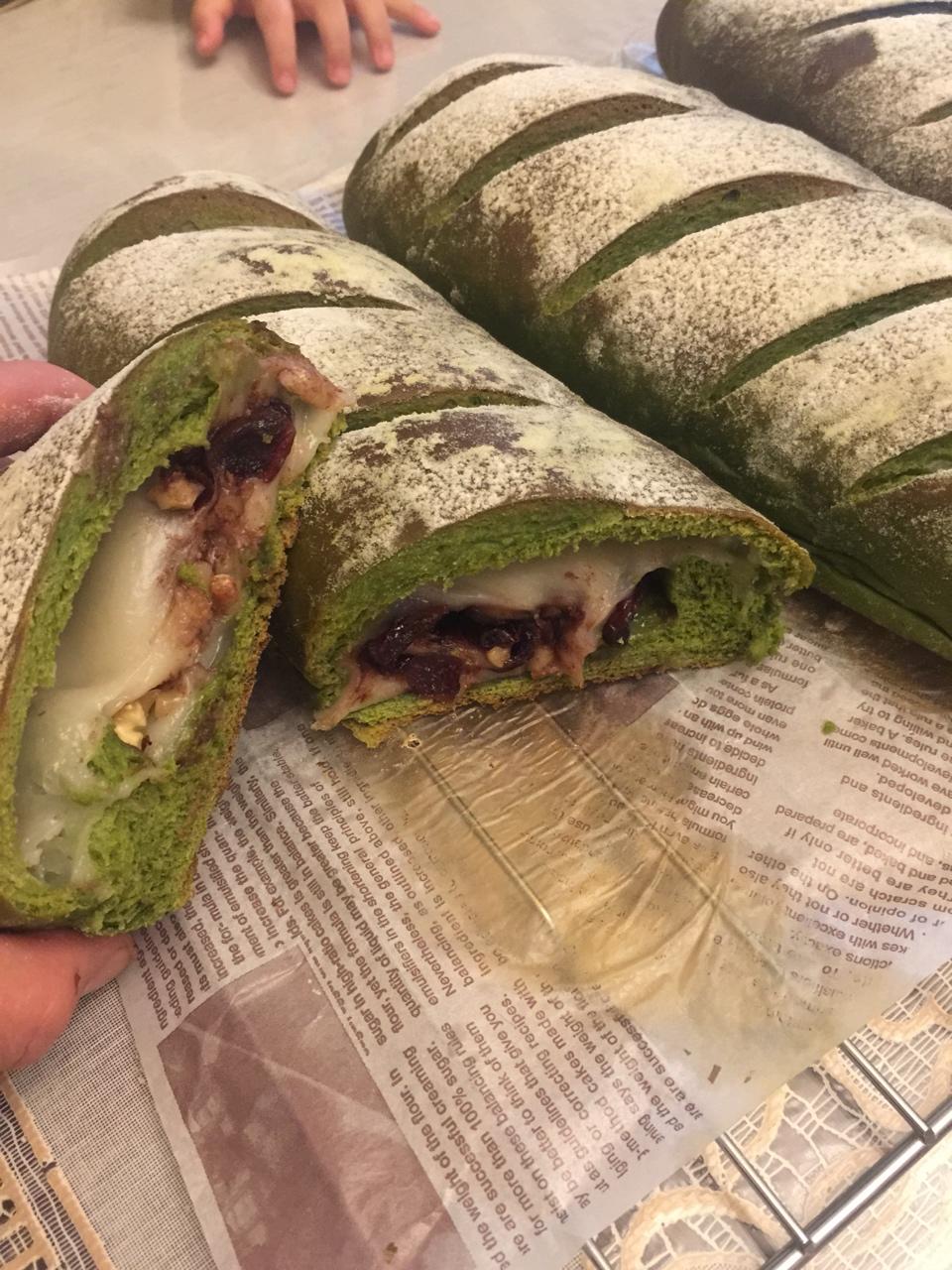 麻薯夹心可可（抹茶）软欧