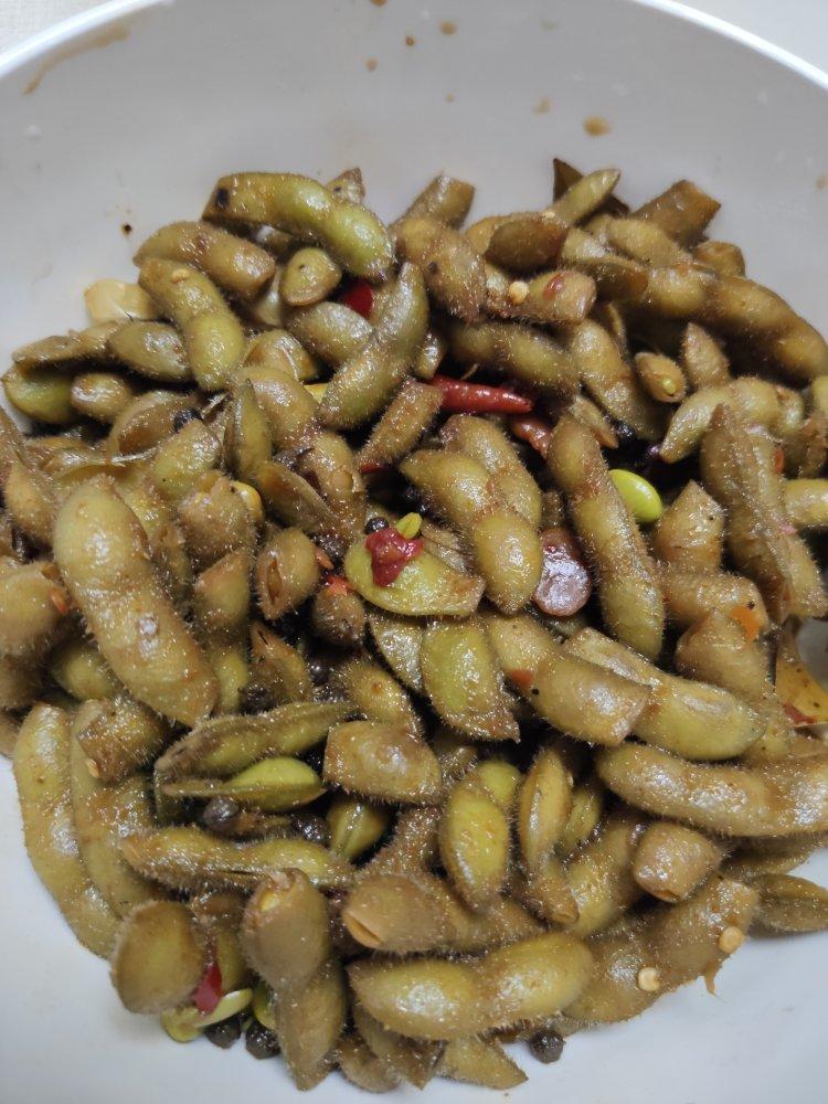 夏日零嘴-卤毛豆