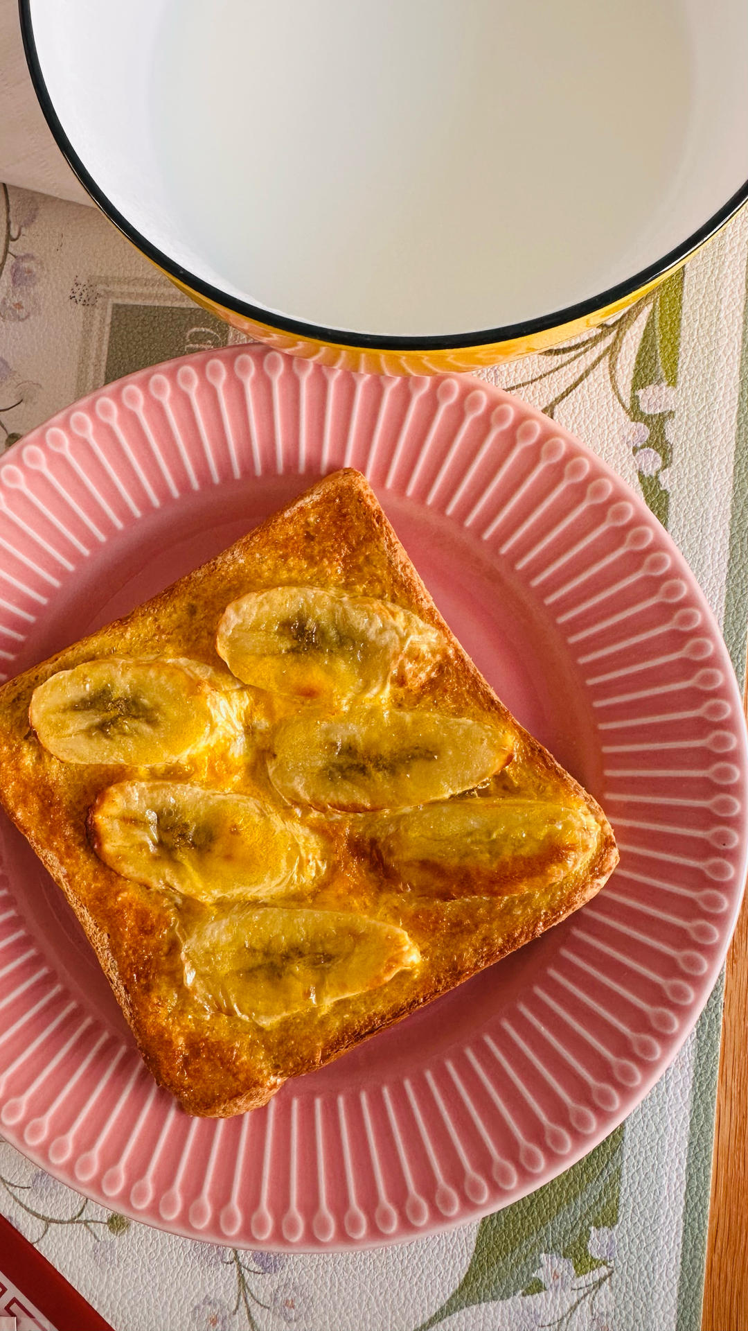 懒人早餐-香蕉吐司