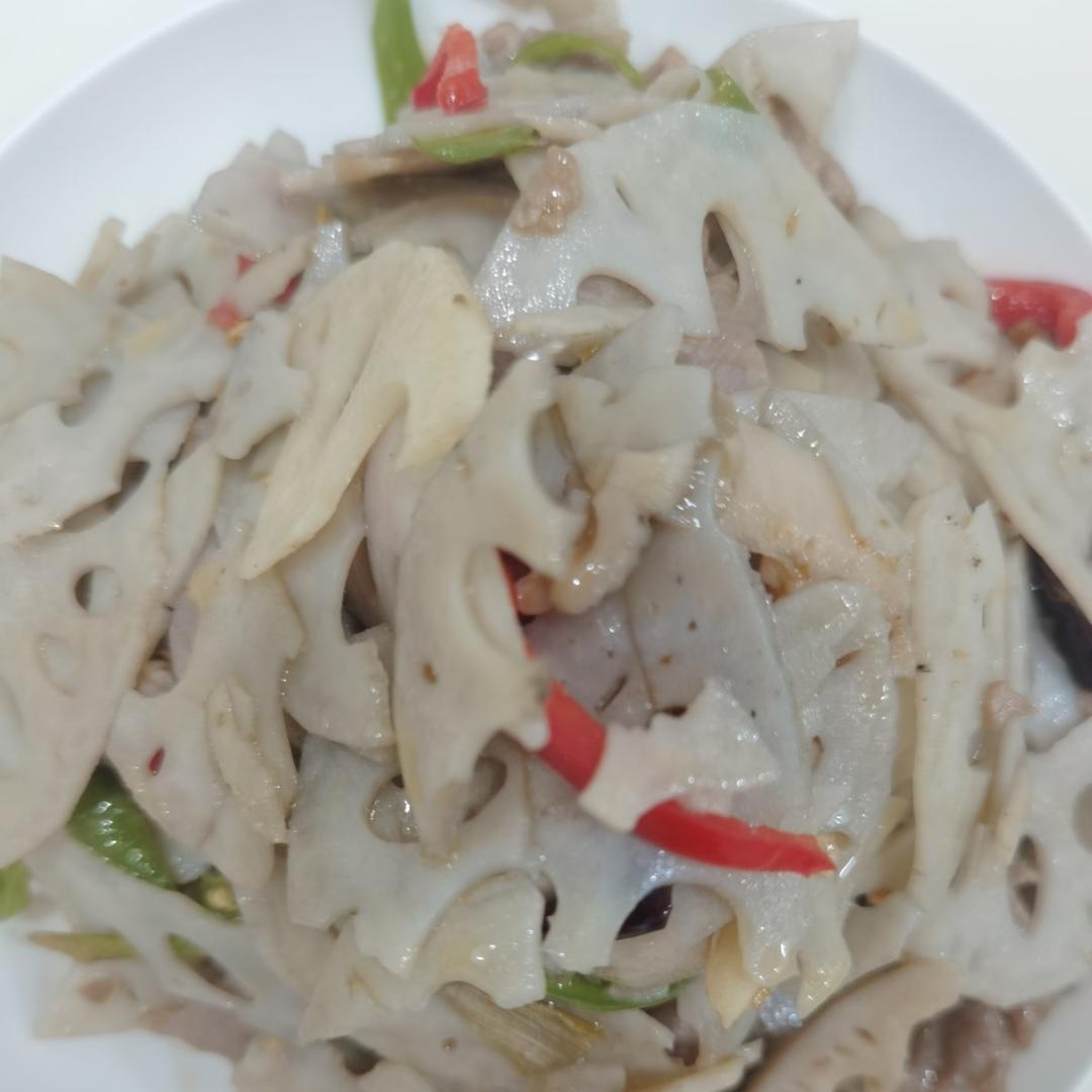 怎么炒，炒出来不发黑的香脆炒藕片