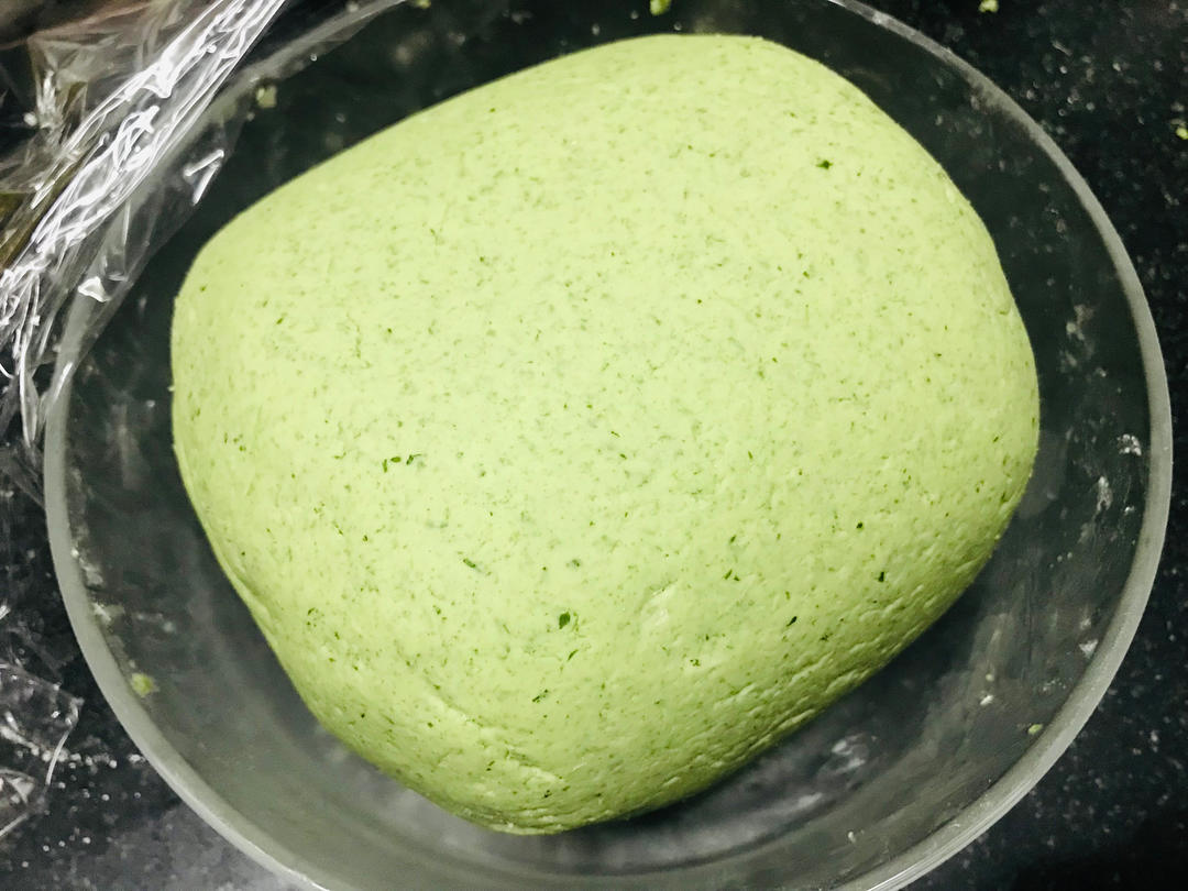 三种口味的青团🌸放三天都不硬 附艾草保存方法 馅料制作方法