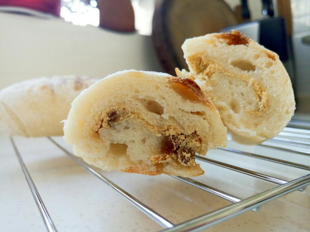 亚麻籽免揉欧包