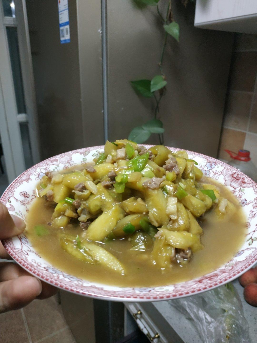超下饭做法超简单的回锅茄子
