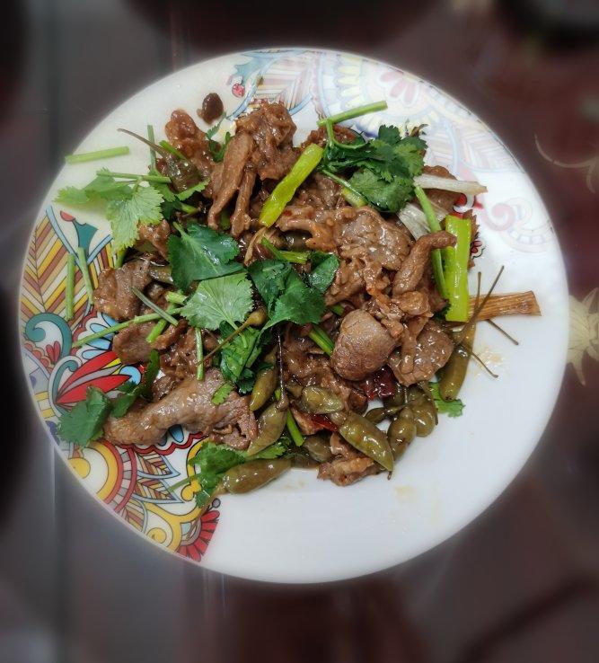 泡椒牛肉（美味下饭菜）
