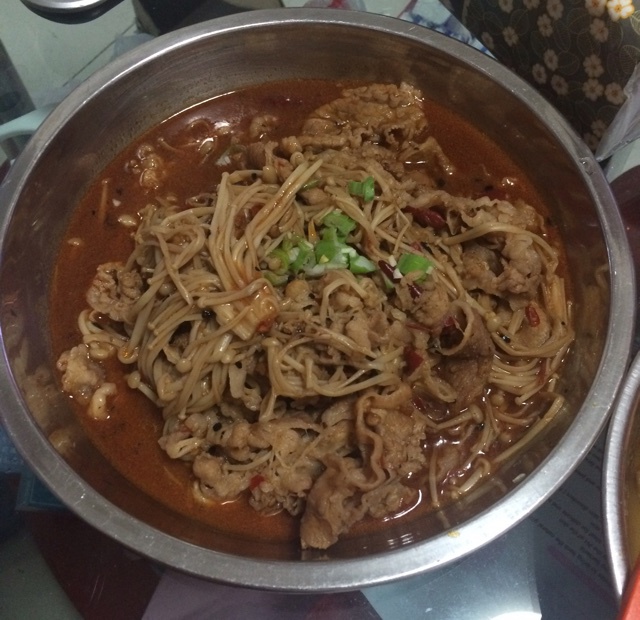 金针菇肥牛