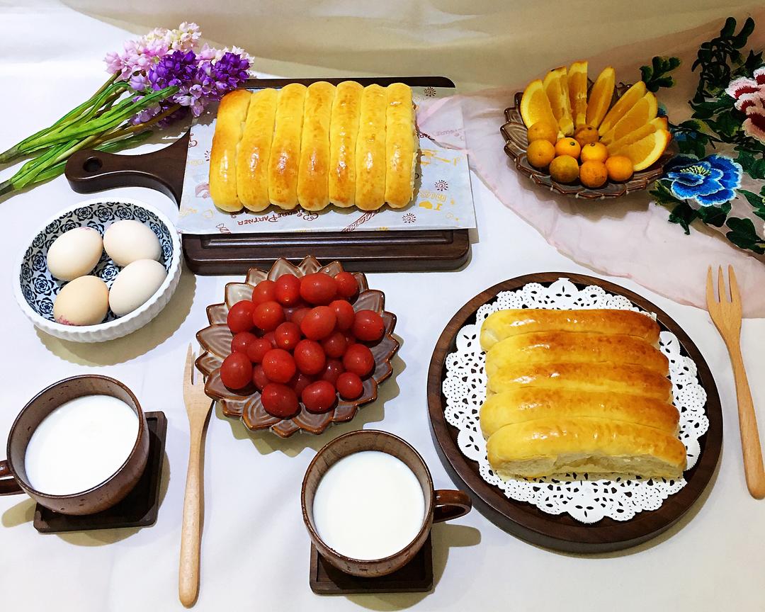 纯奶手撕吐司的做法 步骤1