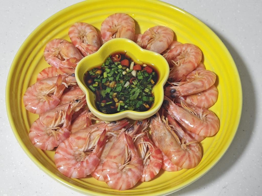 料汁白灼小斑节虾🦐竹节虾🦐九节虾🦐花虾(近海斑节虾)