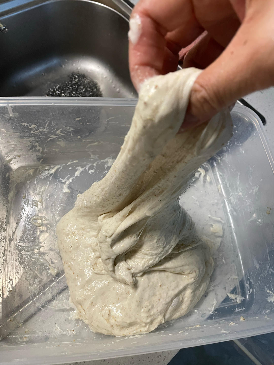 纯奶手撕吐司的做法 步骤1