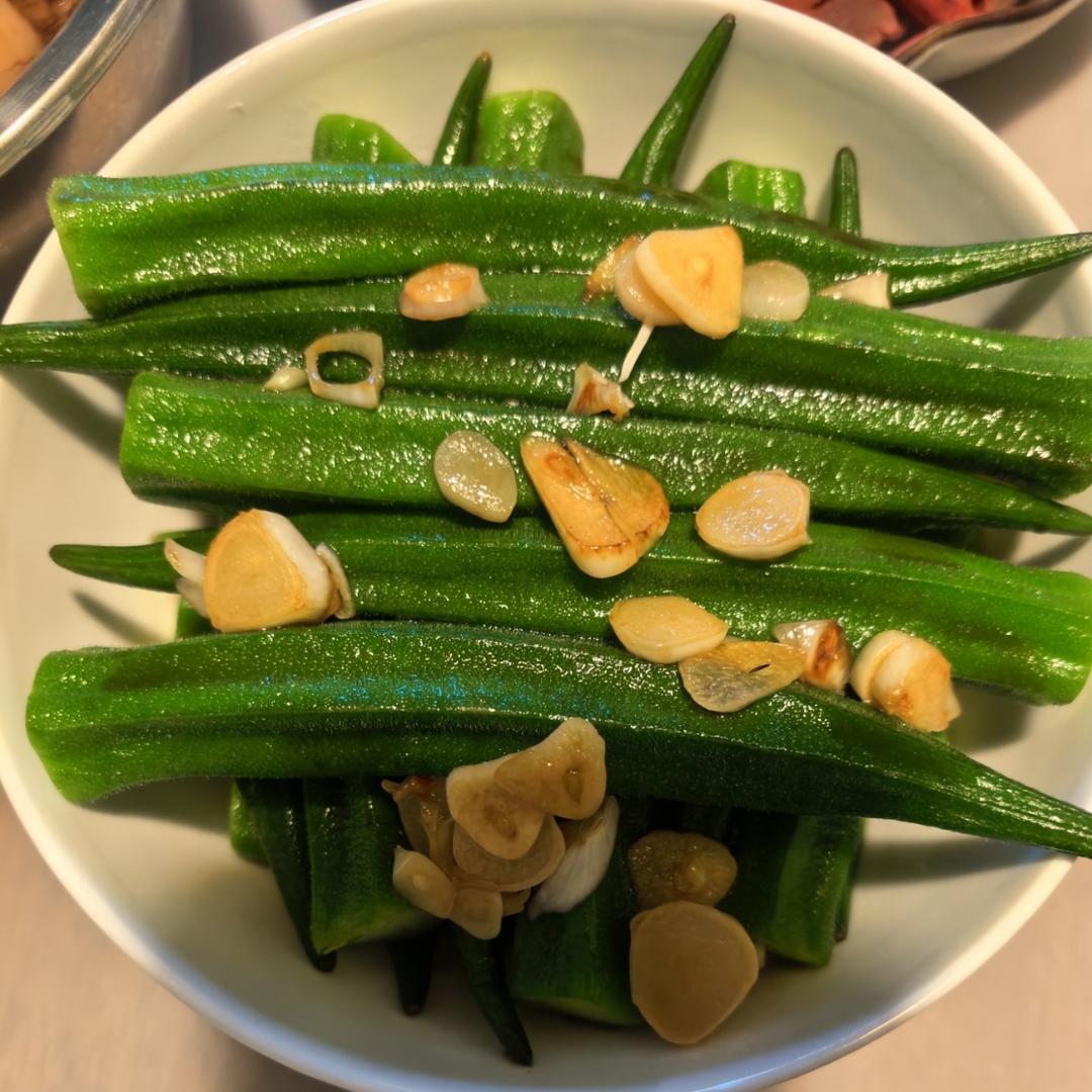 蒜蓉秋葵