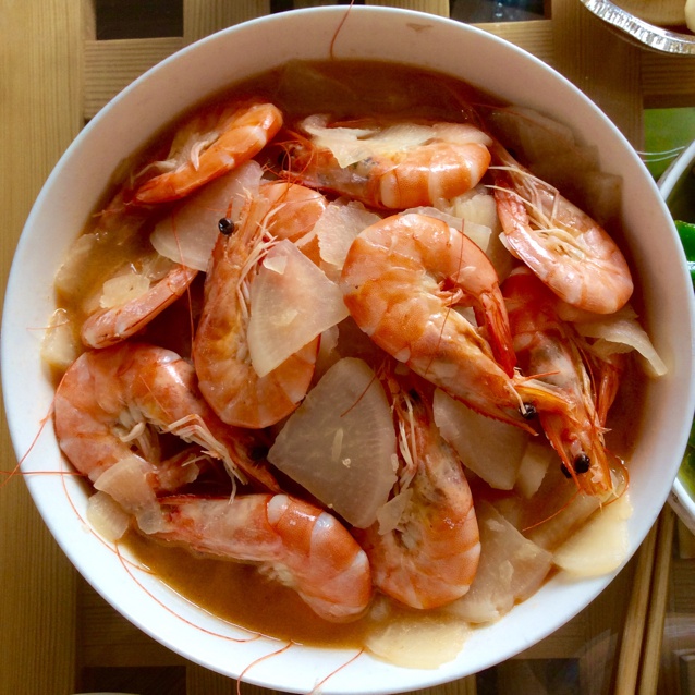 蒜蓉粉丝蒸大虾