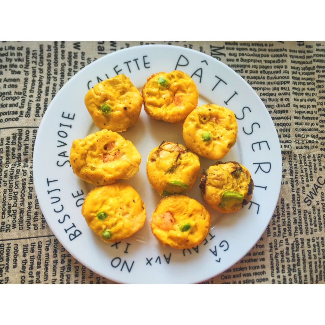 早餐鸡蛋杯cupcake Frittata