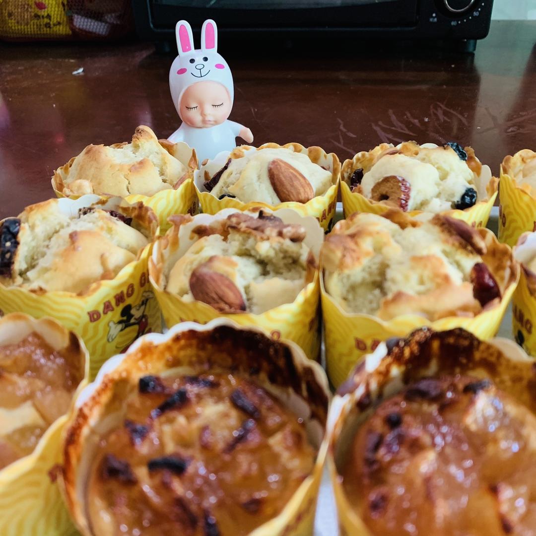 最最最简单                             最最最方便  最最最香浓的香蕉马芬蛋糕