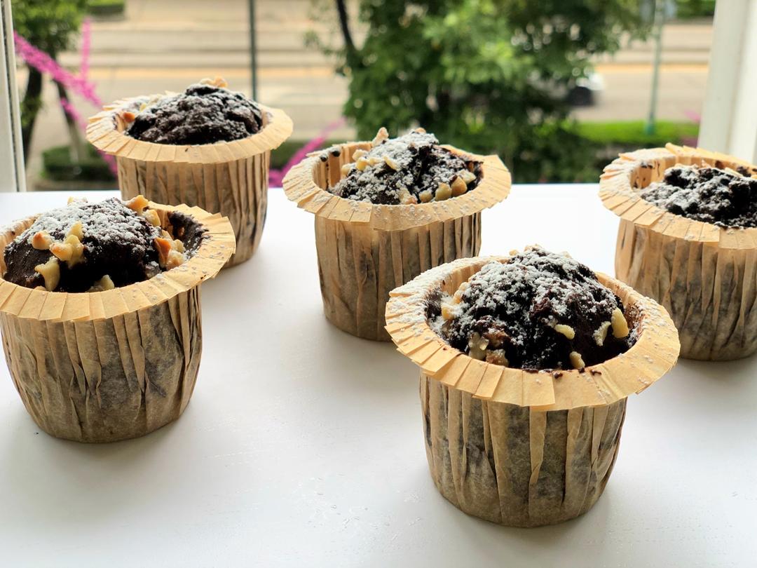 浓情巧克力摩卡马芬<Chocolate Espresso Muffins>