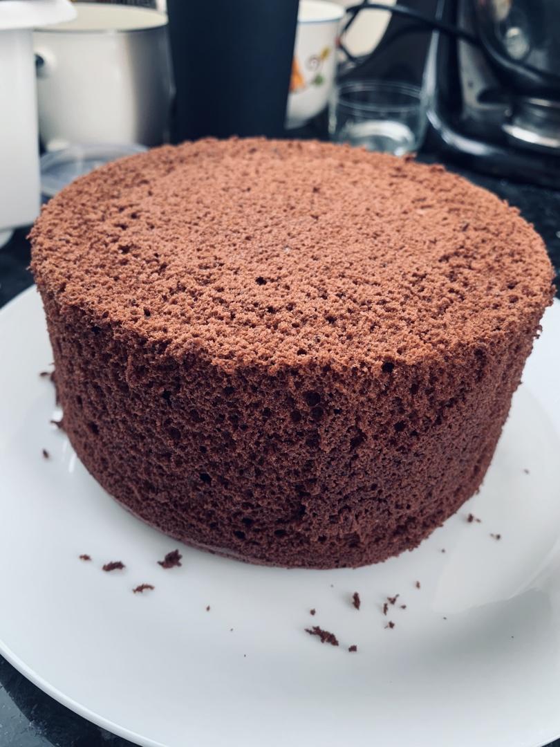 巧克力戚风蛋糕6寸(基础易成功版)