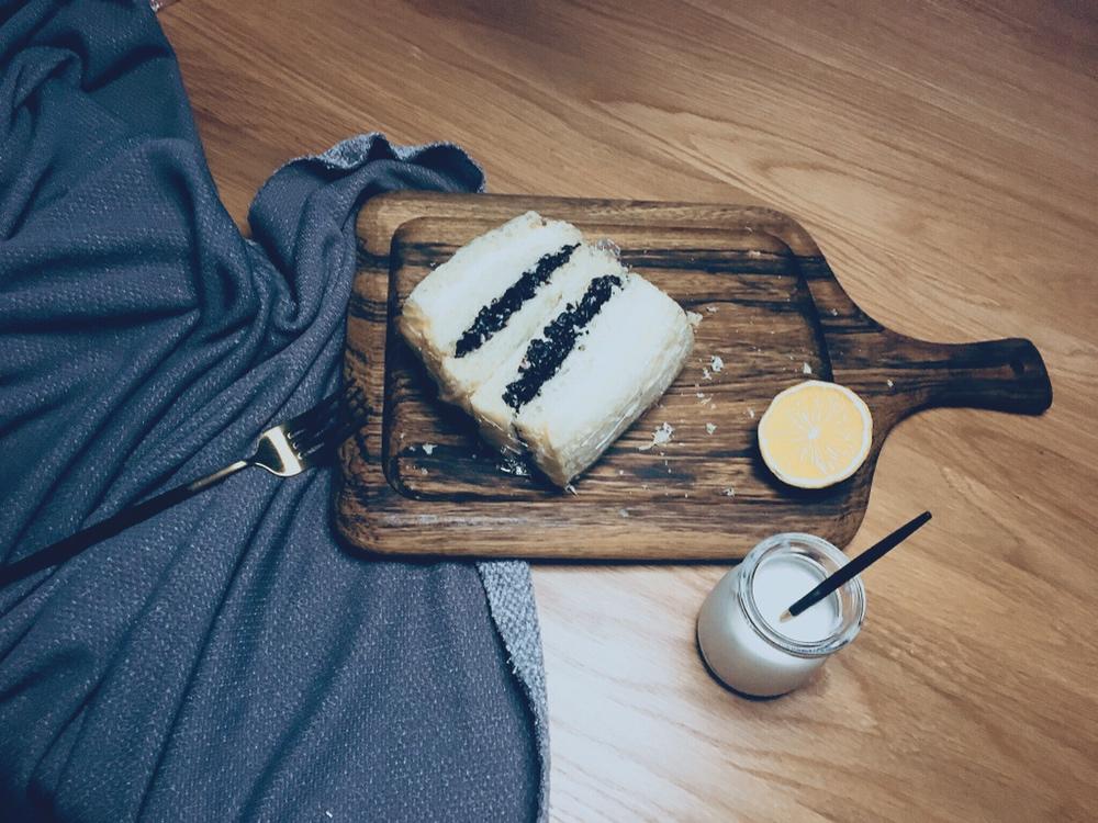 网红紫米奶酪包