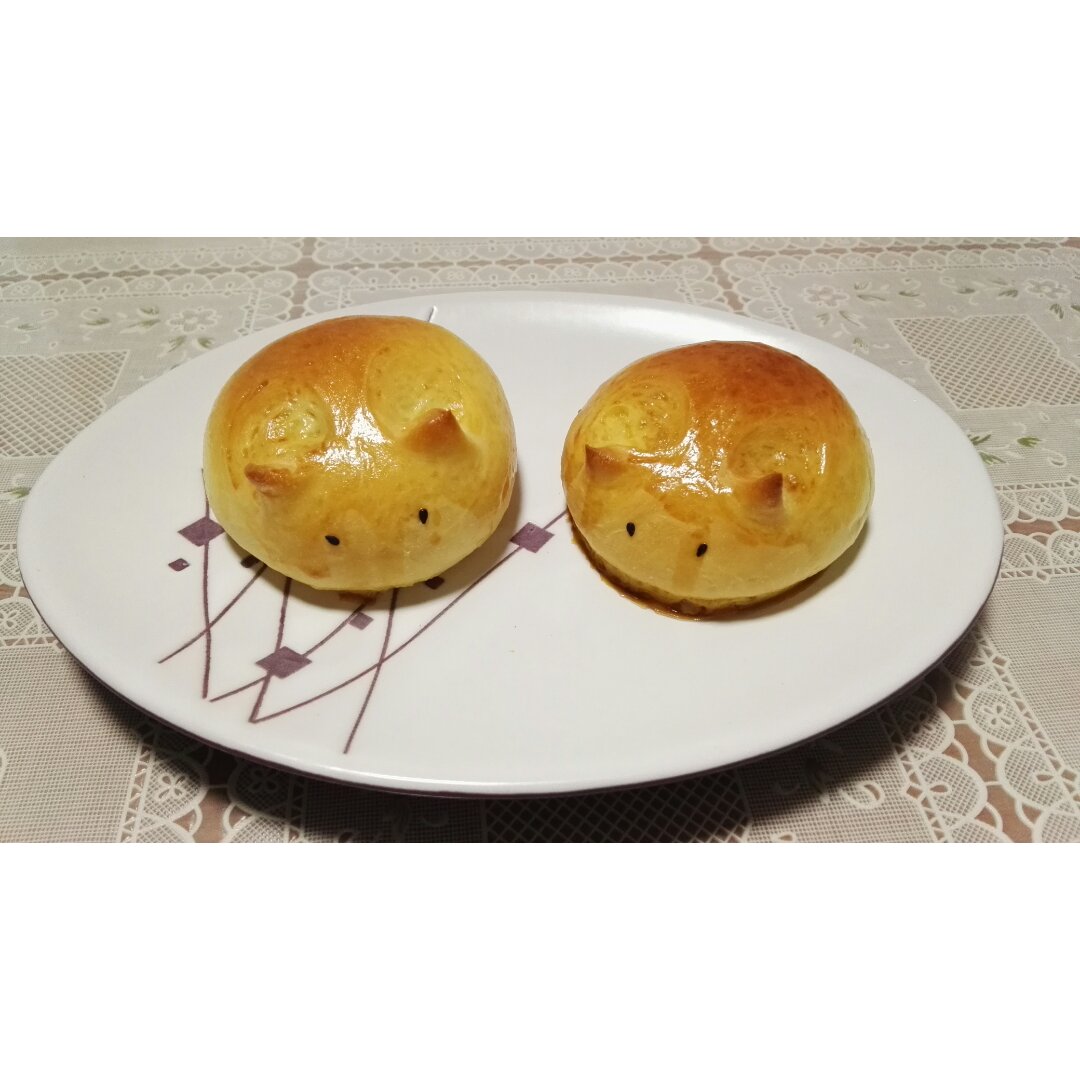 呆萌卡通小餐包
