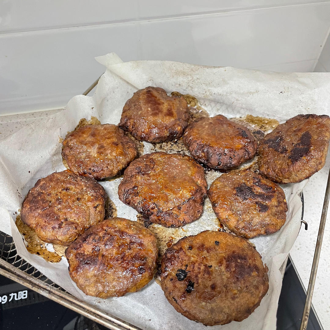 超详细汉堡牛肉饼｜附自制汉堡搭配#Healthymeals#减脂必撸16