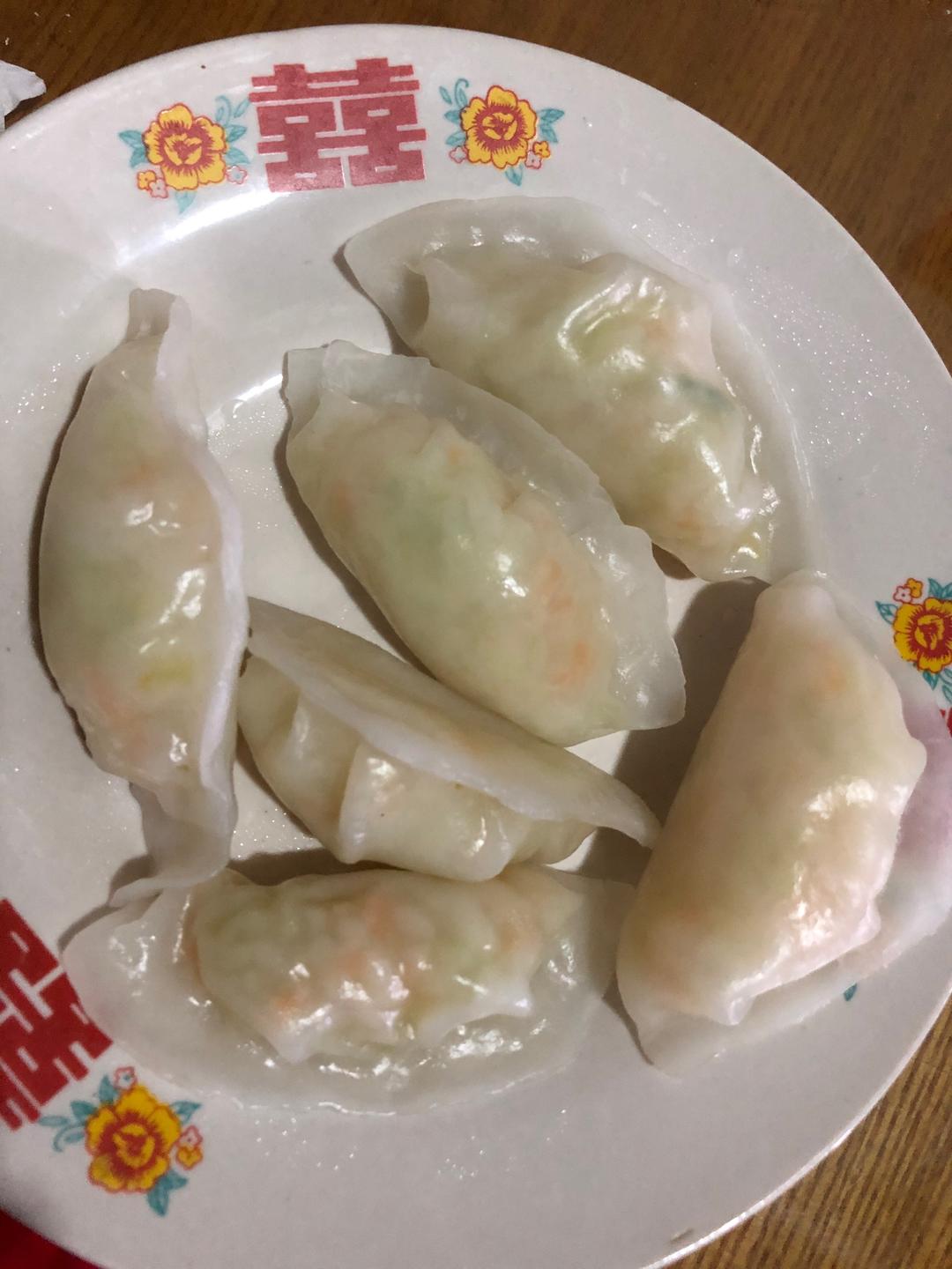 水晶饺子（小麦淀粉、无油）