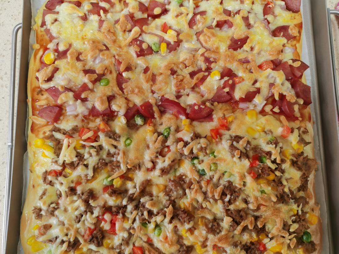 11寸方盘披萨！一次性满足！