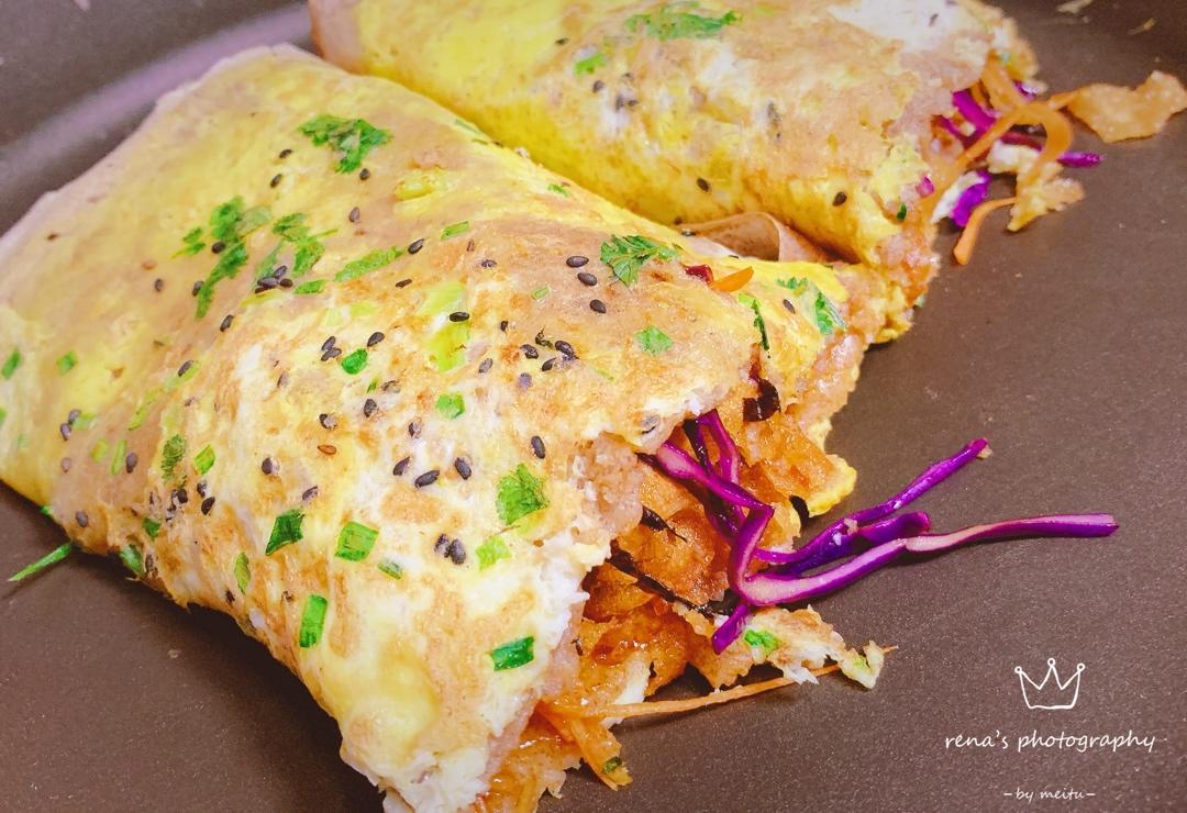 杂粮煎饼果子--全麦粉、绿豆粉、黑麦粉配方