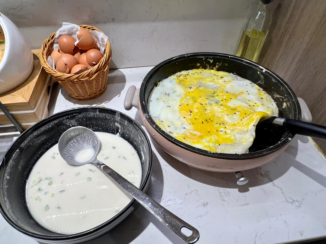 家常烙饼煎饼鸡蛋饼