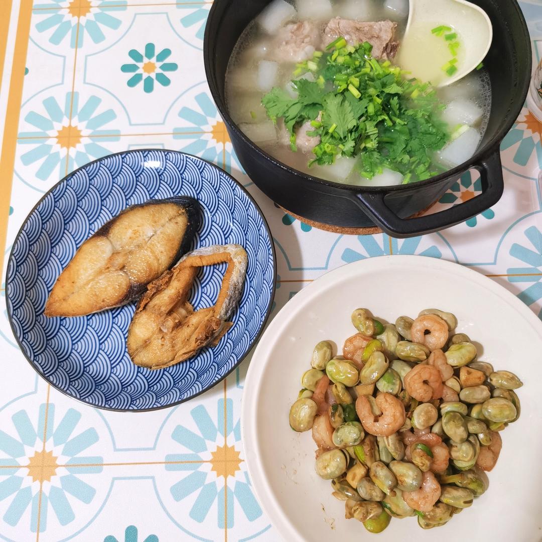 蚕豆虾仁