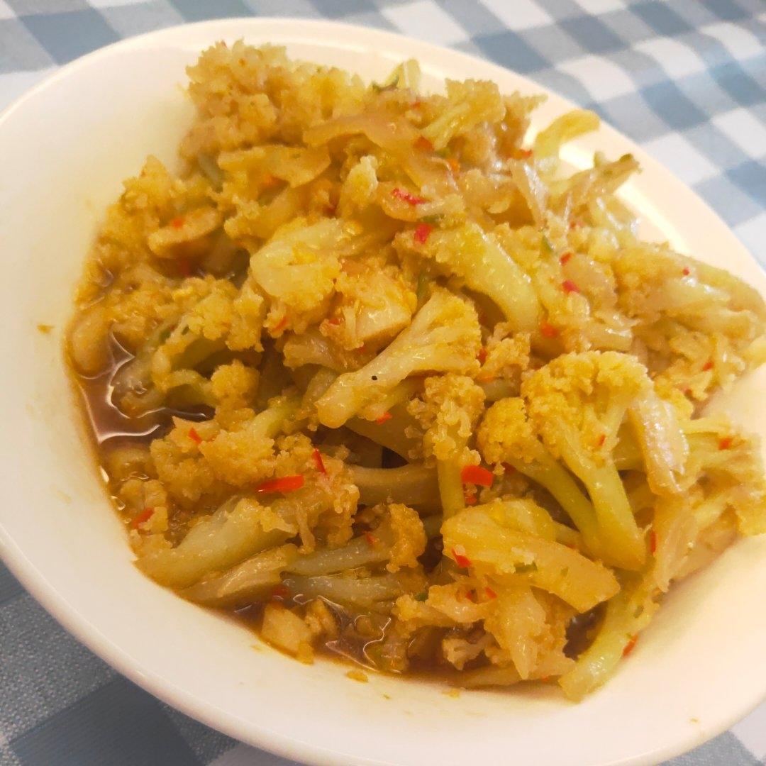 无肉简易版干煸菜花