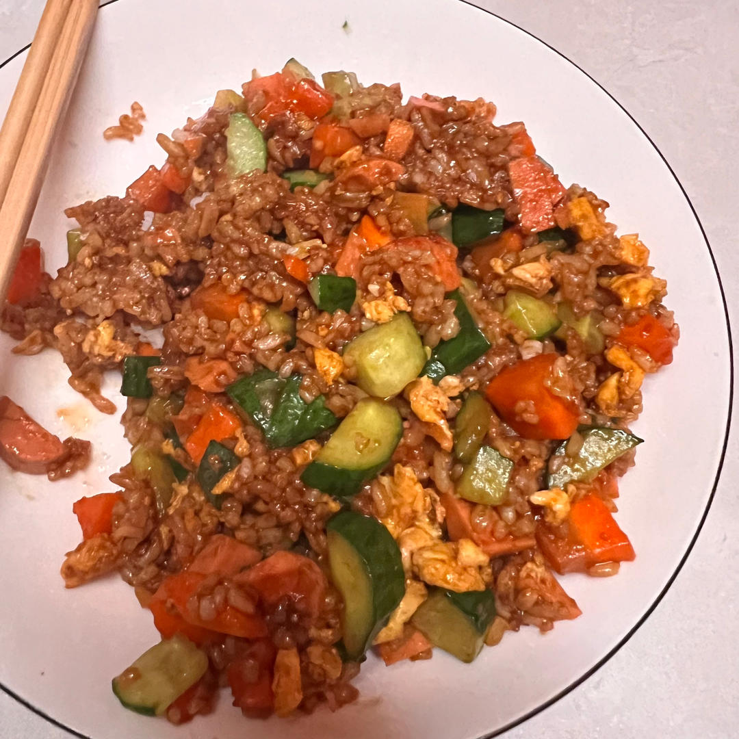酱油炒饭
