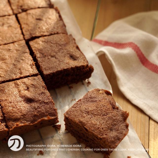 Quick and Easy Brownies（可可粉版布朗尼）