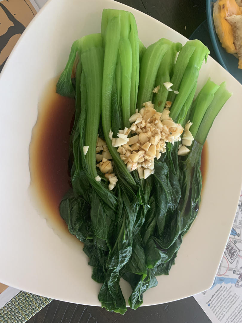白灼芥蓝