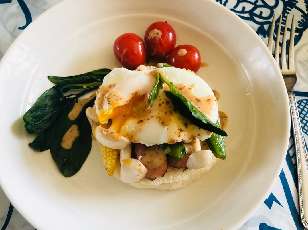 多版本的班尼迪克蛋Egg Benedict