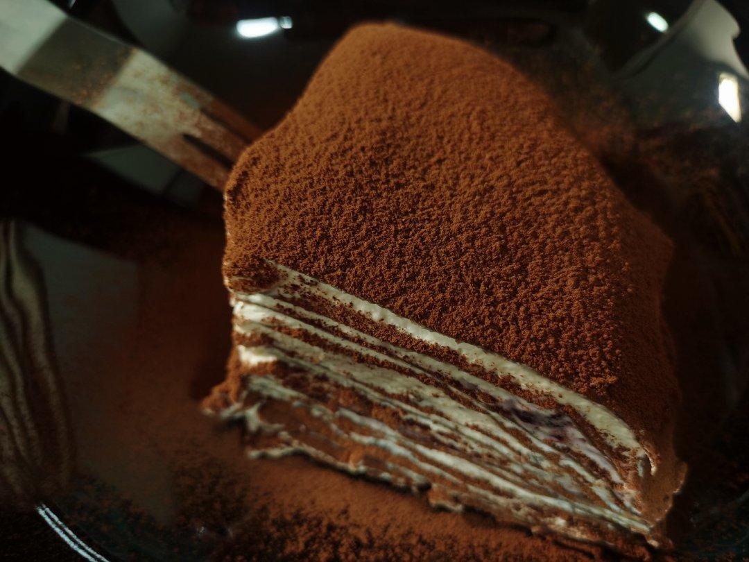 巧克力千层蛋糕