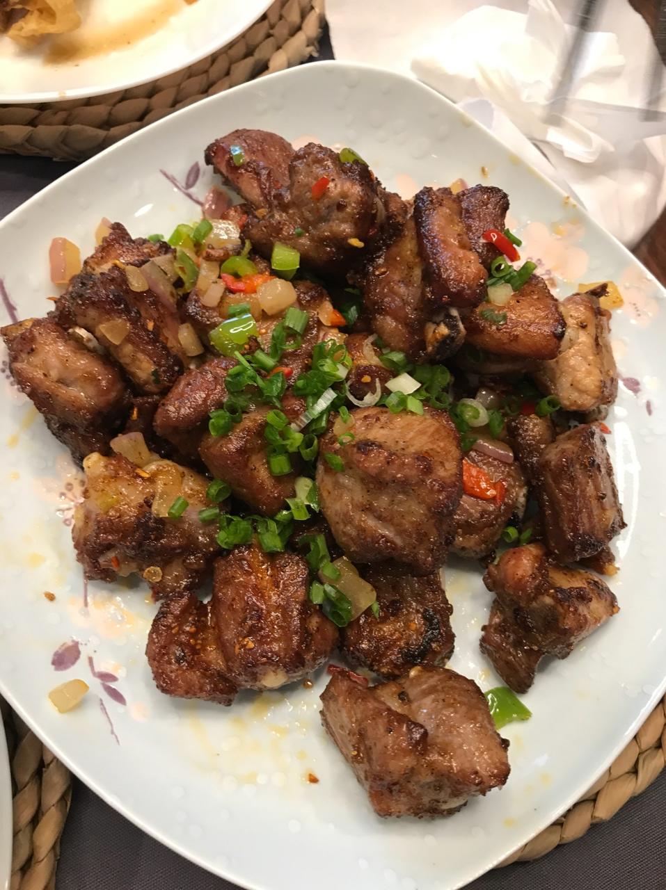 椒盐蒜香骨